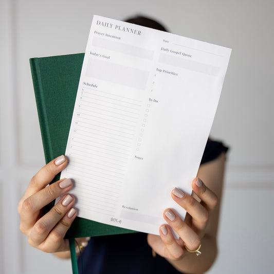 Daily Planner Notepad